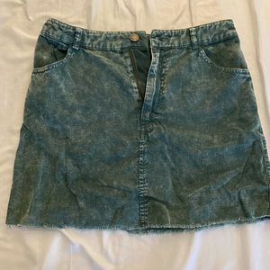 Denim skirt